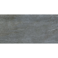 Lépcső Rako Quarzit sötétszürke 40x80 cm matt DCP84738.1 járólap