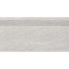Lépcső Rako Quarzit szürke 30x60 cm matt DCVSE737.1 járólap