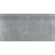 Lépcső Rako Rebel sötétszürke 30x60 cm matt DCPSE742.1 járólap