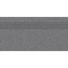  Lépcső Rako Taurus Granit antracitově šedá 30x60 cm matt TCPSE065.1 járólap