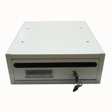 Lépcsőházi Postaláda Fektetett Fehér 27X34X10 postaláda