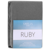  Lepedő RUBY szín szürke stílus klasszikus anyag frottír 100-120x200 AmeliaHome