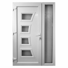  Lepus Műanyag bejárati ajtó FIX Oldalvilágítóval nyílászáró