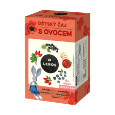 LEROS Gyermek tea gyümölccsel 20x2g tea