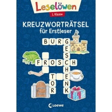 Leselöwen Kreuzworträtsel für Erstleser - 1. Klasse (Marineblau) idegen nyelvű könyv