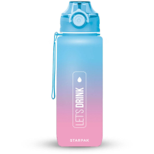 Let's drink kulacs, 400 ml, rózsaszín-kék, Starpak kulacs, kulacstartó