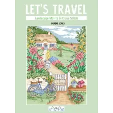  Let's Travel: Landscape Motifs in Cross Stitch – Durene Jones idegen nyelvű könyv