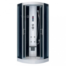  Leticia 80x80 cm íves hidromasszázs zuhanykabin kád, zuhanykabin