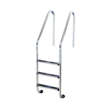  Létra, nagy ívű 2 fokos AISI316 medence kiegészítő