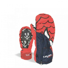 Level Gloves Level Glove Lucky Mitt gyerek egyujjas síkesztyű, kék-piros, 2-3 éves gyerek kesztyű