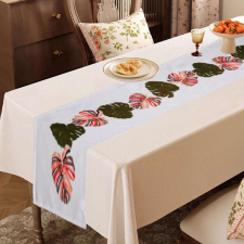  Levél mintás asztali futó - 40x110 CM party kellék