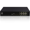 Level One LevelOne GEP-1061 hálózati kapcsoló Vezérelt L2 Gigabit Ethernet (10/100/1000) Ethernet-áramellátás (PoE) támogatása Fekete (GEP-1061)