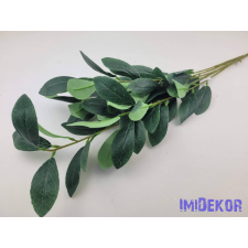  Leveles selyem ág 91 cm - Zöld dekorációs kellék