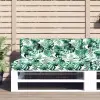  levélmintás szövet raklappárna 120 x 40 x 12 cm