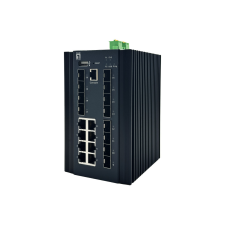 LevelOne IGU-2072 Vezérelt L2+ Gigabit Ethernet (10/100/1000) Fekete hub és switch