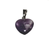 Levendula Álom Ajándékbolt Ametiszt szív alakú medál