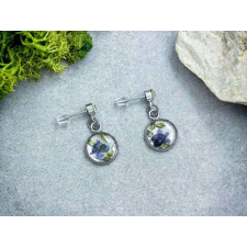  Levendula beszúrós gyanta fülbevaló fülbevaló