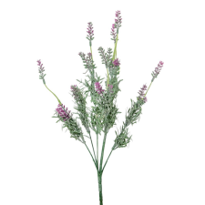  Levendula csokor 7ágú 38cm dekorációs kellék
