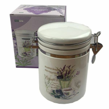 Levendulás kerámia csatos üveg - 800 ml papírárú, csomagoló és tárolóeszköz
