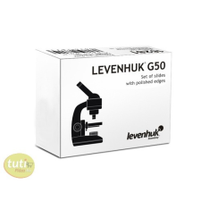 Levenhuk G50 üres tárgylemezek (50 darab) távcső kiegészítő