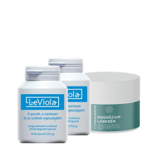 LeViola kapszula 2x90 db + Ősi magnézium lábkrém vitamin és táplálékkiegészítő