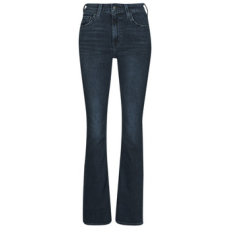 Levis Bootcut farmerek 725 HIGH RISE SLIT BOOTCUT Kék US 28 / 32