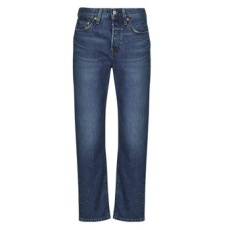 Levis Boyfriend farmerek 501® CROP LIGHTWEIGHT Kék US 25 / 28