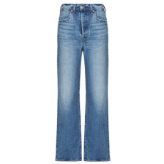 Levis Egyenes szárú farmerek RIBCAGE STRAIGHT ANKLE Kék US 28 / 29