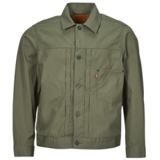 Levis Farmerkabátok TYPE I TRUCKER Zöld EU S