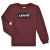 Levis Pulóverek LVB BATWING CREW Bordó 18 hónapos