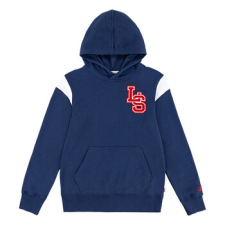 Levis Pulóverek PREP SPORTS HOODIE Tengerész 14 éves gyerek pulóver, kardigán