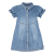 Levis Rövid ruhák WESTERN DENIM DRESS Kék 12 éves