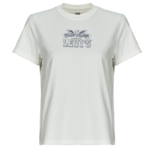 Levis Rövid ujjú pólók FAVORITE TEEE RHINESTONE EAGLE POSTER Fehér EU M női póló