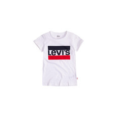 Levis Rövid ujjú pólók SPORTSWEAR LOGO TEE Fehér 10 éves