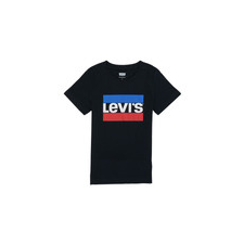Levis Rövid ujjú pólók SPORTSWEAR LOGO TEE Fekete 12 éves gyerek póló