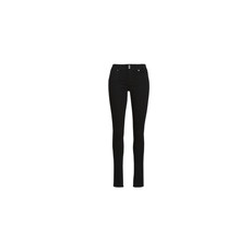 Levis Skinny farmerek 711 DOUBLE BUTTON Fekete US 30 / 34