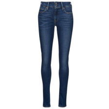 Levis Skinny farmerek 711 DOUBLE BUTTON Kék US 26 / 32 női nadrág