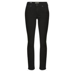 Levis Slim farmerek 712 SLIM WELT POCKET Fekete US 26 / 30