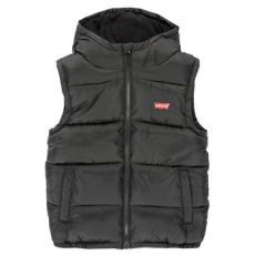 Levis Steppelt kabátok  BATWING DIRECT EMB PUFFER VEST Fekete 8 éves