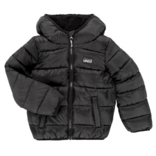 Levis Steppelt kabátok  SHERPA LINED MDWT PUFFER Fekete 6 éves gyerek kabát, dzseki