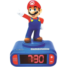 Lexibook Super Mario ébresztő óra éjszakai fénnyel és hangeffektekkel ébresztőóra