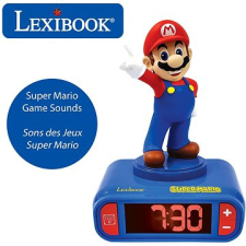 Lexibook Super Mario ébresztőóra hanghatásokkal ébresztőóra
