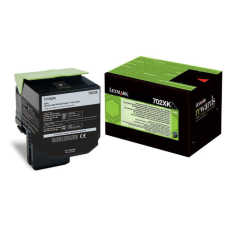Lexmark 70C2XK0 (702XK) Eredeti Visszajuttatási Toner Fekete nyomtatópatron & toner