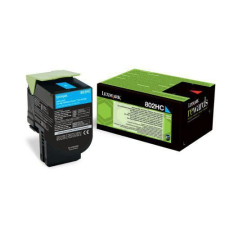 Lexmark 802HC Cyan toner nyomtatópatron & toner