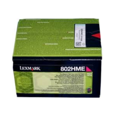 Lexmark 802HME High Magenta toner nyomtatópatron & toner