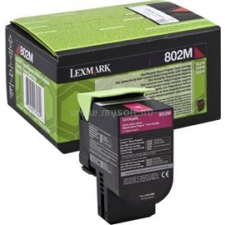 Lexmark 802M Toner Magenta 1000 oldal (80C20M0) nyomtatópatron & toner