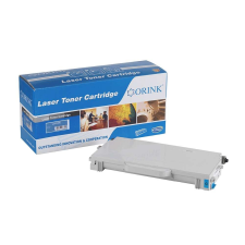 Lexmark C510 (6600 lap) Orink cyan utángyártott toner nyomtatópatron & toner