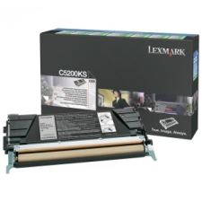 Lexmark C5200KS Eredeti Toner Fekete nyomtatópatron & toner