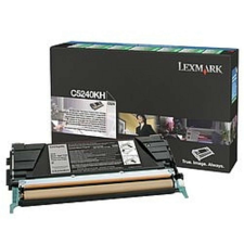 Lexmark C524 Fekete Lézertoner - 8000 oldal nyomtatópatron & toner