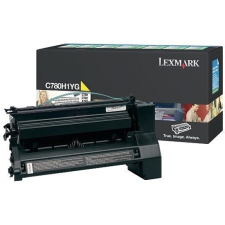 Lexmark C780 C782 lézertoner eredeti Yellow 10K C780H1YG nyomtatópatron & toner